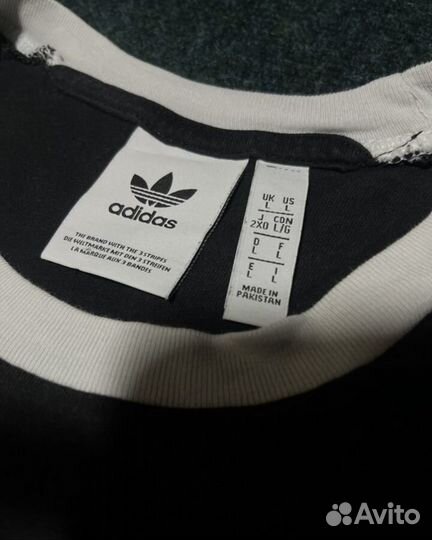 Футболка Adidas Originals с лампасами оригинал