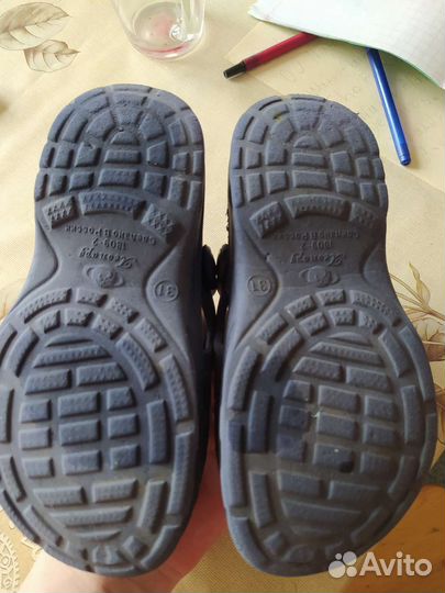 Crocs резиновые шлепанцы детские 31 размер