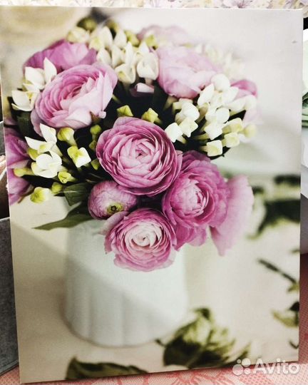 Картина постер на деревянной раме