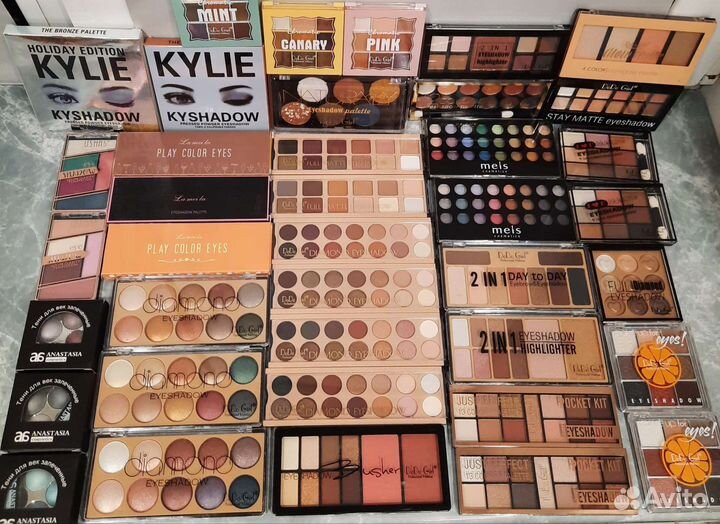 Палетки теней