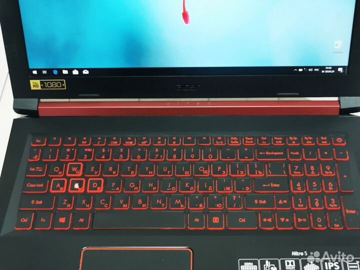 Игровой Acer Nitro 5 /i5-7300HQ/16/512+1TB/GTX1050