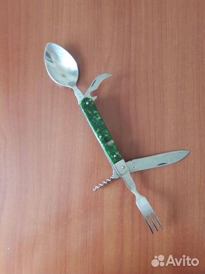 Набор столовых приборов туристический складной