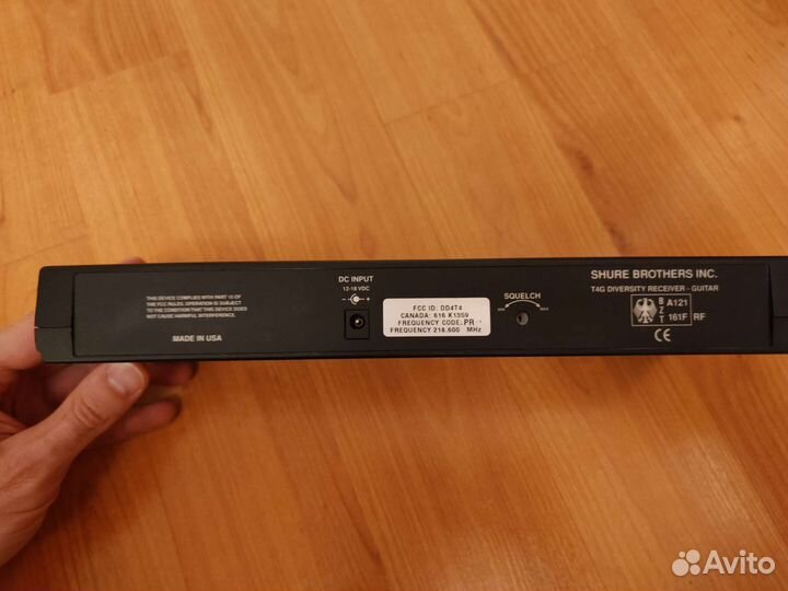 Гитарная радиосистема Shure Brothers T4G USA