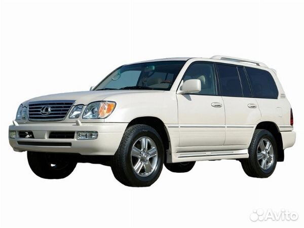 Планка решетки радиатора toyota land cruiser 100 05-07 нижняя