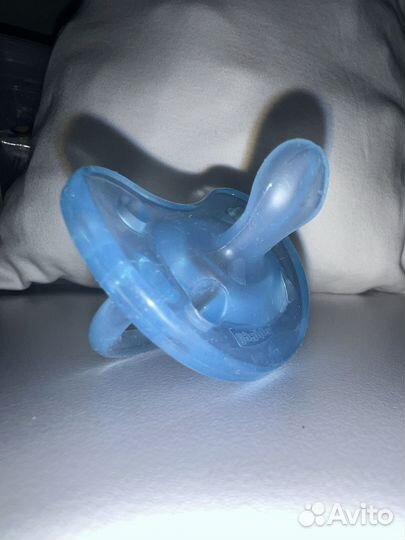 Соска пустышка Chicco Physio Soft, силикон, 0+