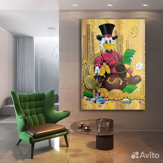 Большая картина маслом на холсте онлайн примерка