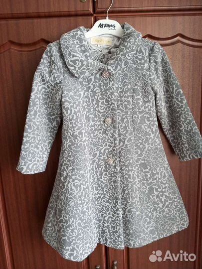 Пальто для девочки 116