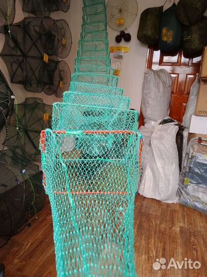 Раколовка усиленная 4метра, яч.15мм,опт,розница