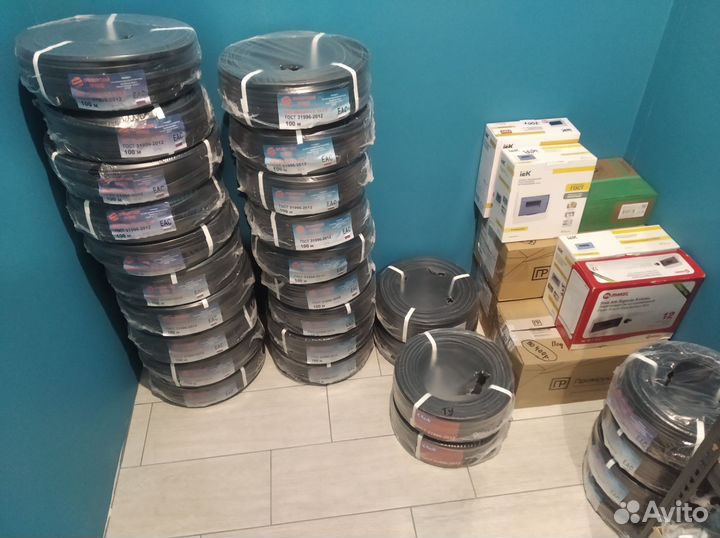 Кабель ввг Пнг(А) -LS 3х2,5 и 3х1,5 ГОСТ