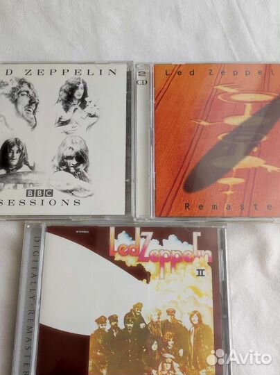 Cd dvd LED Zeppelin фирменные