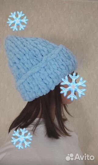 Шапка женская ручная работа