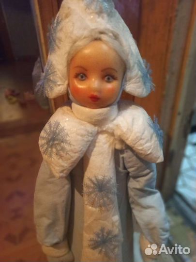 Снегурочка ватная 1983 года СССР