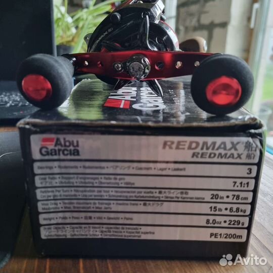 Мультипликаторная катушка Abu Garcia Red Max