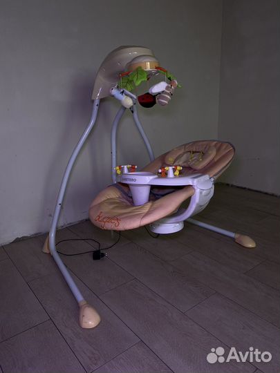 Детская электронная качель