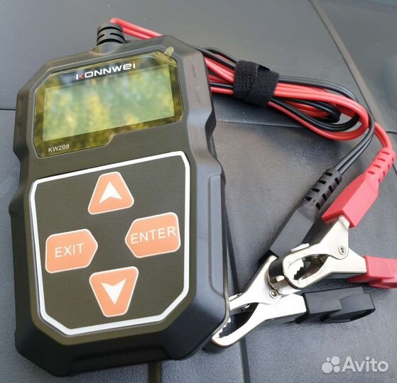Тестер аккумуляторной батареи konnwei KW208