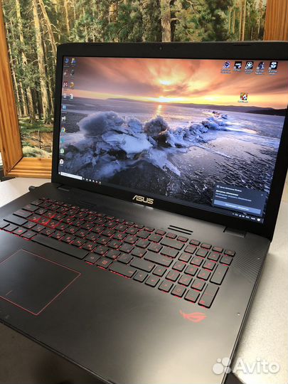 Ноутбук asus ROG GL752VW