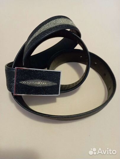 Ремень кожаный мужской и текстильный
