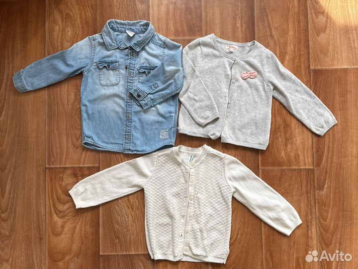 Детская одежда пакетом для девочки 1-2 года