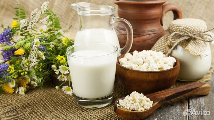 Домашняя молочная продукция оптом