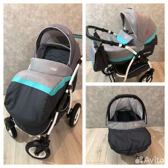 Коляска 3 в 1 верди optima