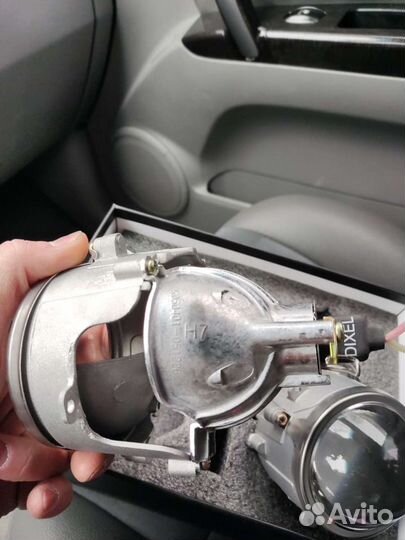 Линзы ксенон + H7 с блоками розжига