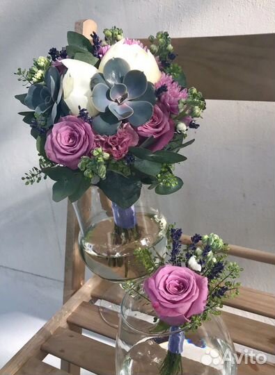 Свадебные букеты