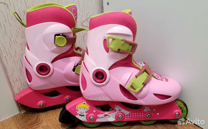 Роликовые коньки детские раздвижные