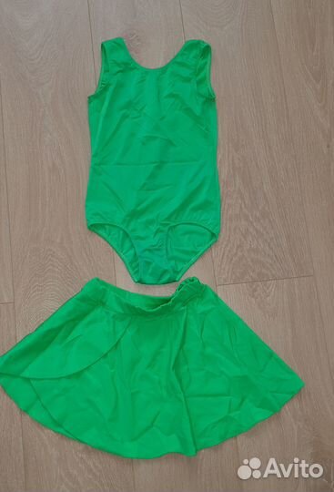 Купальник с юбкой для занятий танцами