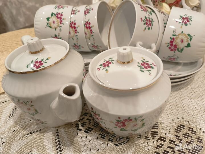 Чайный сервиз СССР (Вербилки)