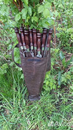 Шампура подарочные в чехле