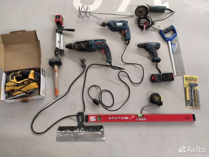 Строительные инструменты аренда