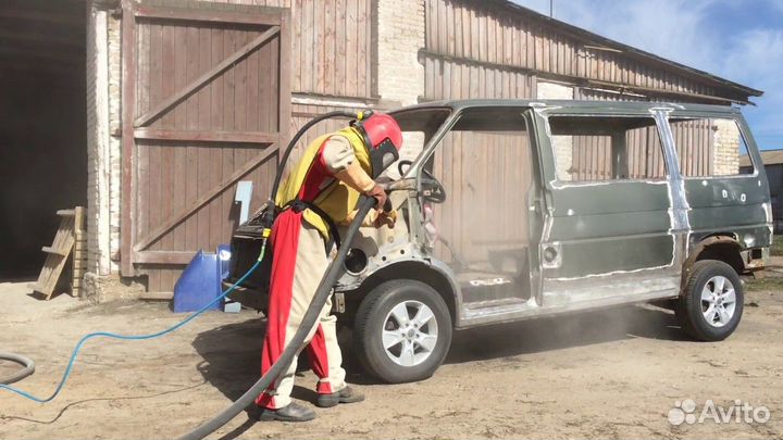 Пескоструйная обработка с выездом на обьект