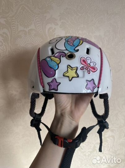 Шлем casco для роликов и велосипеда