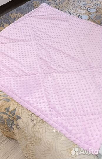 Плед для малыша 100х100 (Двусторонний)