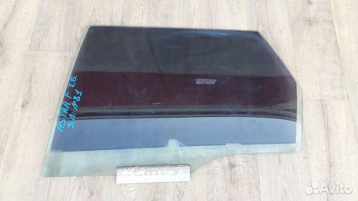 Стекло двери задней левой №81 Opel Astra F 1996