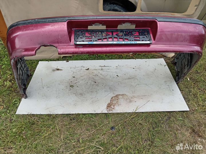 Задний бампер на даево нексиа