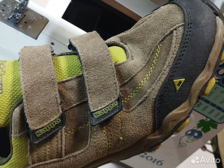 Кроссовки замшевые Каппа