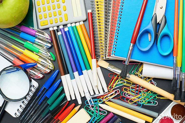 Канцтовары к первому классу,полный комплект