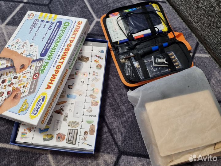 Электровикторина выжигательный набор