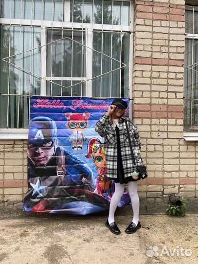 Школьное платье с воротником на рост 165-170