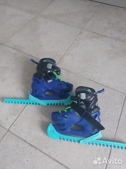 Коньки детские раздвижные 27 30