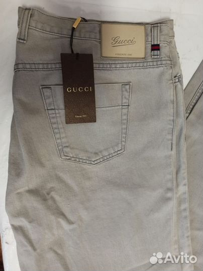 Джинсы Gucci. Новые, оригинал. 56 р-р