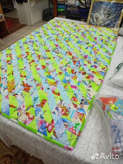 Покрывало в стиле пэчворк