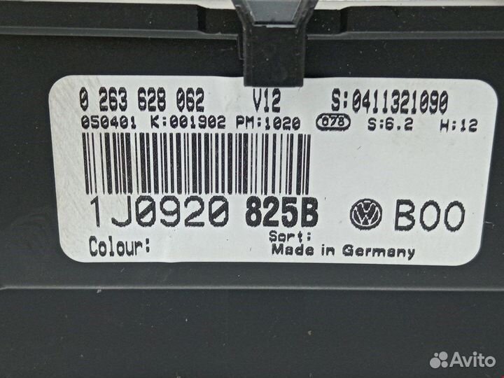 Панель для Volkswagen Golf 4