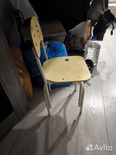 Стол и стул детские растущие