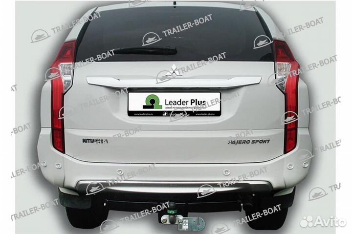 Фаркоп Mitsubishi Pajero Sport 2016-XX, рама и крюк шар 50 мм, 24851