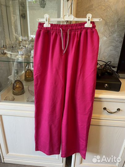 Брюки спортивные широкие палаццо