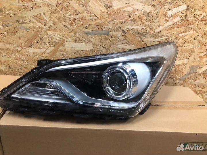 Фара передняя линза Hyundai Solaris 2014 по 2017