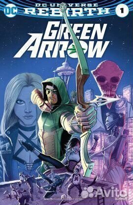 Комиксы Green Arrow Зеленая Стрела