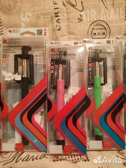 Селфи палка для телефона с Bluetooth,монопод